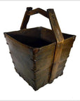 Antique Handmade Grain Basket-3. Asian & Chinese Furniture, Art, Antiques, Vintage Home Décor for sale at FEA Home