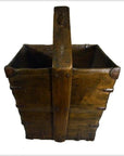 Antique Handmade Grain Basket-5. Asian & Chinese Furniture, Art, Antiques, Vintage Home Décor for sale at FEA Home
