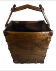 Antique Handmade Grain Basket-1. Asian & Chinese Furniture, Art, Antiques, Vintage Home Décor for sale at FEA Home