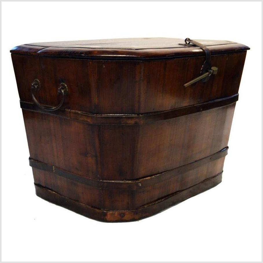Antique Chinese Grain Box-3. Asian & Chinese Furniture, Art, Antiques, Vintage Home Décor for sale at FEA Home