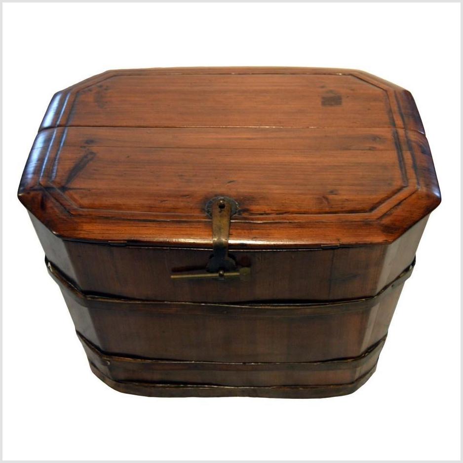Antique Chinese Grain Box-4. Asian & Chinese Furniture, Art, Antiques, Vintage Home Décor for sale at FEA Home