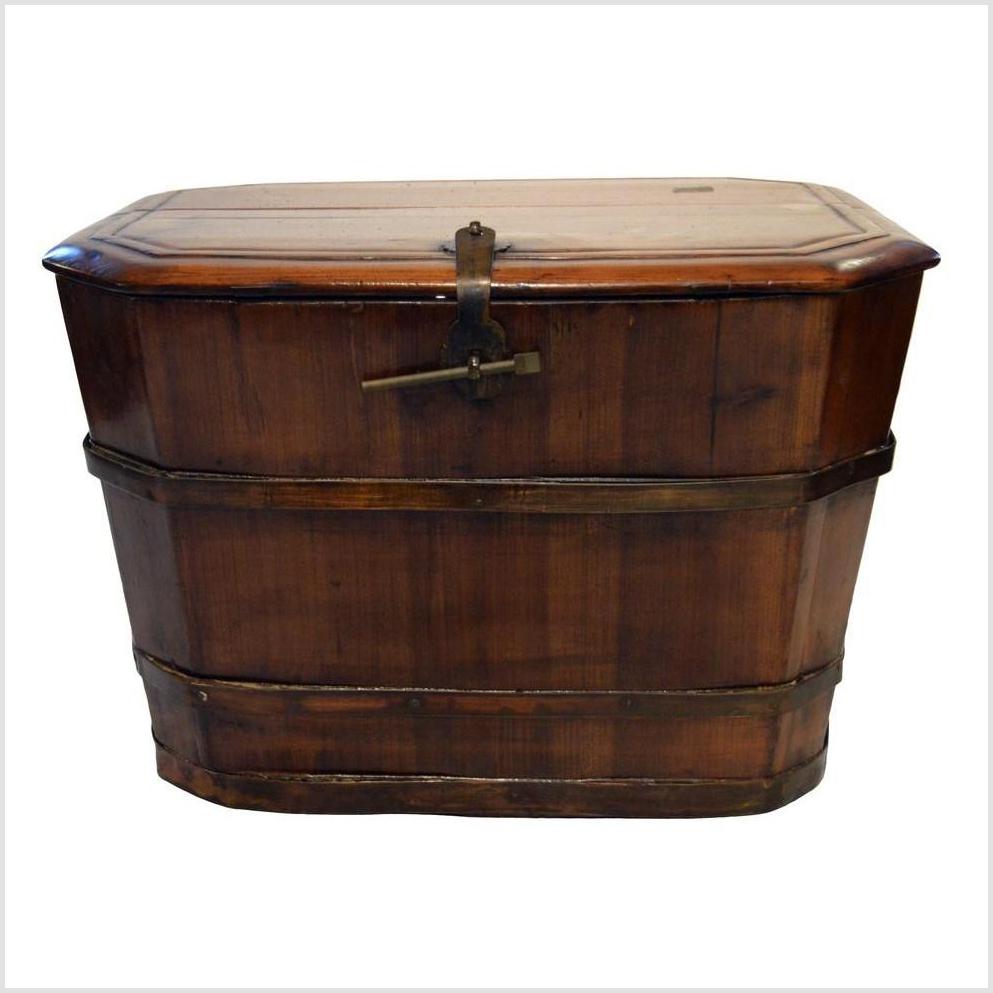 Antique Chinese Grain Box-5. Asian & Chinese Furniture, Art, Antiques, Vintage Home Décor for sale at FEA Home