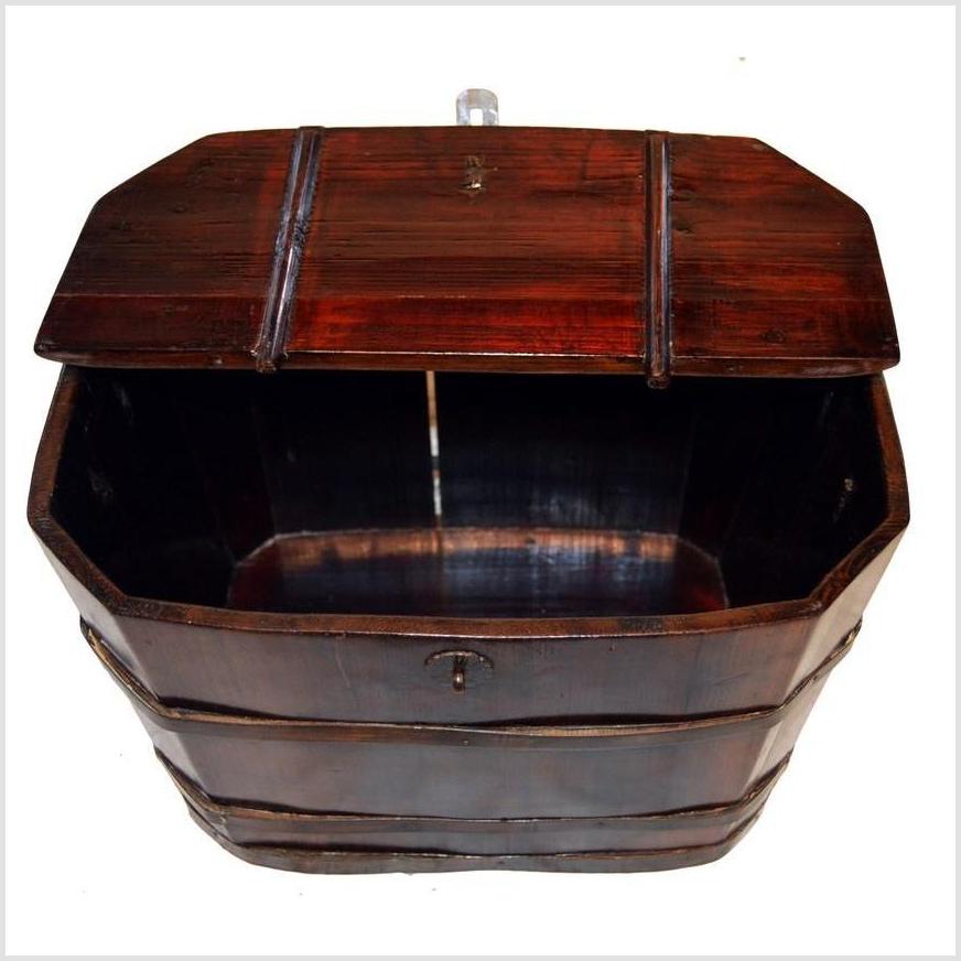Antique Chinese Grain Box-6. Asian & Chinese Furniture, Art, Antiques, Vintage Home Décor for sale at FEA Home