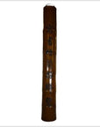 Antique Chinese Bamboo Section – Calligraphy Carving, Short Segment-4. Asian & Chinese Furniture, Art, Antiques, Vintage Home Décor for sale at FEA Home