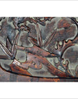 Antique Chinese Hand-Carved Rosewood Lacquered Wooden Wall Plaque-5. Asian & Chinese Furniture, Art, Antiques, Vintage Home Décor for sale at FEA Home