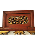 Antique Chinese Architectural Panel – Multi-Figure Scene, Gilt Scrolls-8. Asian & Chinese Furniture, Art, Antiques, Vintage Home Décor for sale at FEA Home