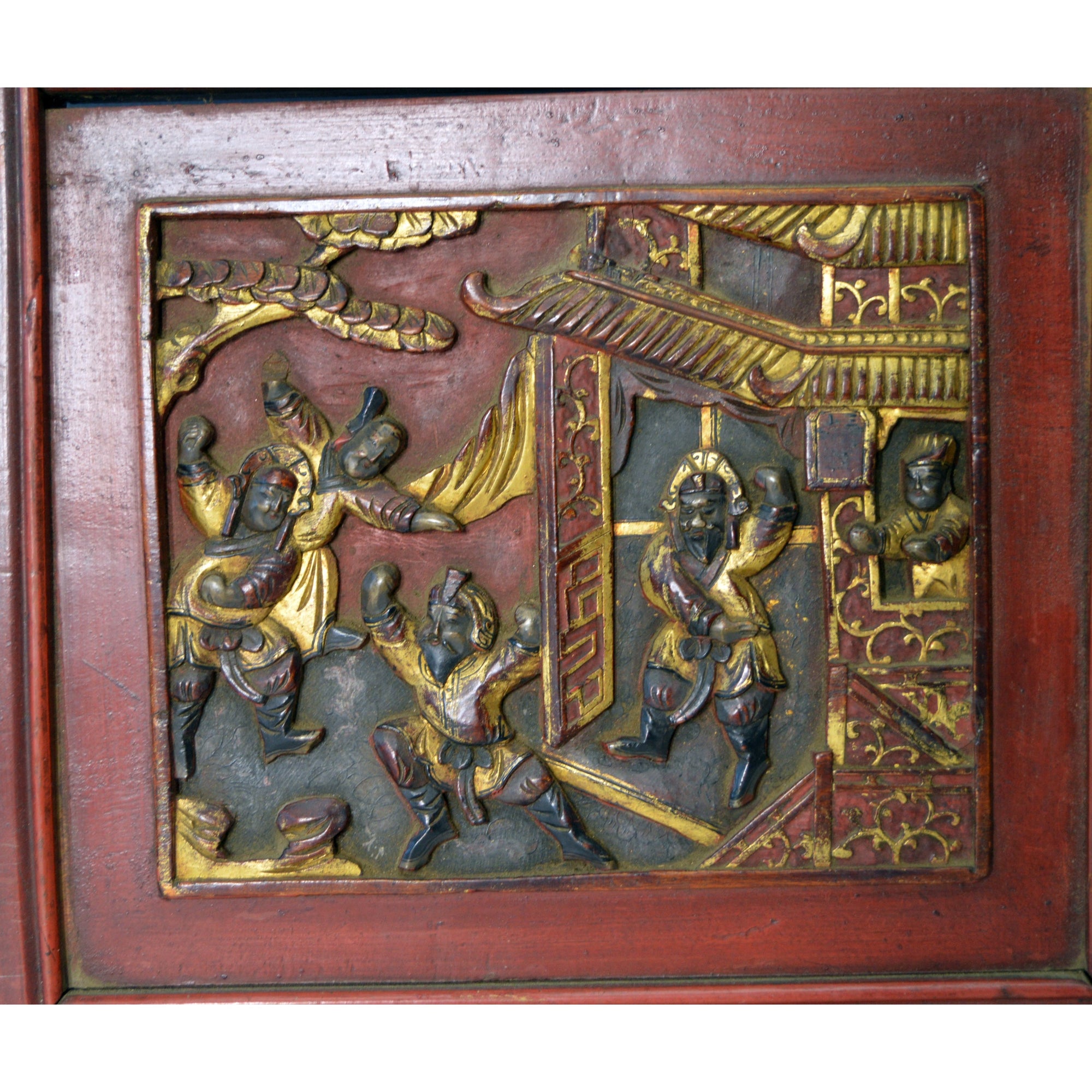 Antique Chinese Hand Carved Wall Decor-5. Asian & Chinese Furniture, Art, Antiques, Vintage Home Décor for sale at FEA Home