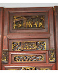 Pair of Antique Chinese Hand Carved Wall Panels-3. Asian & Chinese Furniture, Art, Antiques, Vintage Home Décor for sale at FEA Home
