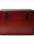 Antique Chinese Hand Carved Wooden Treasure Box-8. Asian & Chinese Furniture, Art, Antiques, Vintage Home Décor for sale at FEA Home