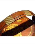 Antique Chinese Hand Painted Bamboo Basket-6. Asian & Chinese Furniture, Art, Antiques, Vintage Home Décor for sale at FEA Home