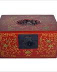 Antique Chinese Lacquer Box – Phoenix Motif, Gilt Vines-2. Asian & Chinese Furniture, Art, Antiques, Vintage Home Décor for sale at FEA Home