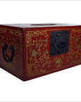 Antique Chinese Lacquer Box – Phoenix Motif, Gilt Vines-3. Asian & Chinese Furniture, Art, Antiques, Vintage Home Décor for sale at FEA Home
