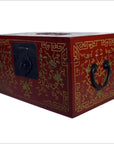 Antique Chinese Lacquer Box – Phoenix Motif, Gilt Vines-4. Asian & Chinese Furniture, Art, Antiques, Vintage Home Décor for sale at FEA Home