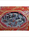Antique Chinese Lacquer Box – Phoenix Motif, Gilt Vines-6. Asian & Chinese Furniture, Art, Antiques, Vintage Home Décor for sale at FEA Home