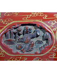 Antique Chinese Lacquer Box – Phoenix Motif, Gilt Vines-6. Asian & Chinese Furniture, Art, Antiques, Vintage Home Décor for sale at FEA Home