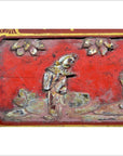 Antique Chinese Lacquer Box – Red Ground, Gold Floral Inlay-7. Asian & Chinese Furniture, Art, Antiques, Vintage Home Décor for sale at FEA Home