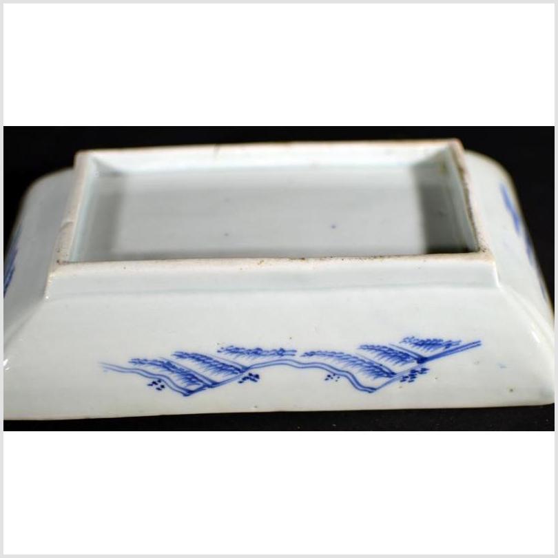 Antique Porcelain Tray – Landscape with Pavilion, Willow Trees-6. Asian & Chinese Furniture, Art, Antiques, Vintage Home Décor for sale at FEA Home