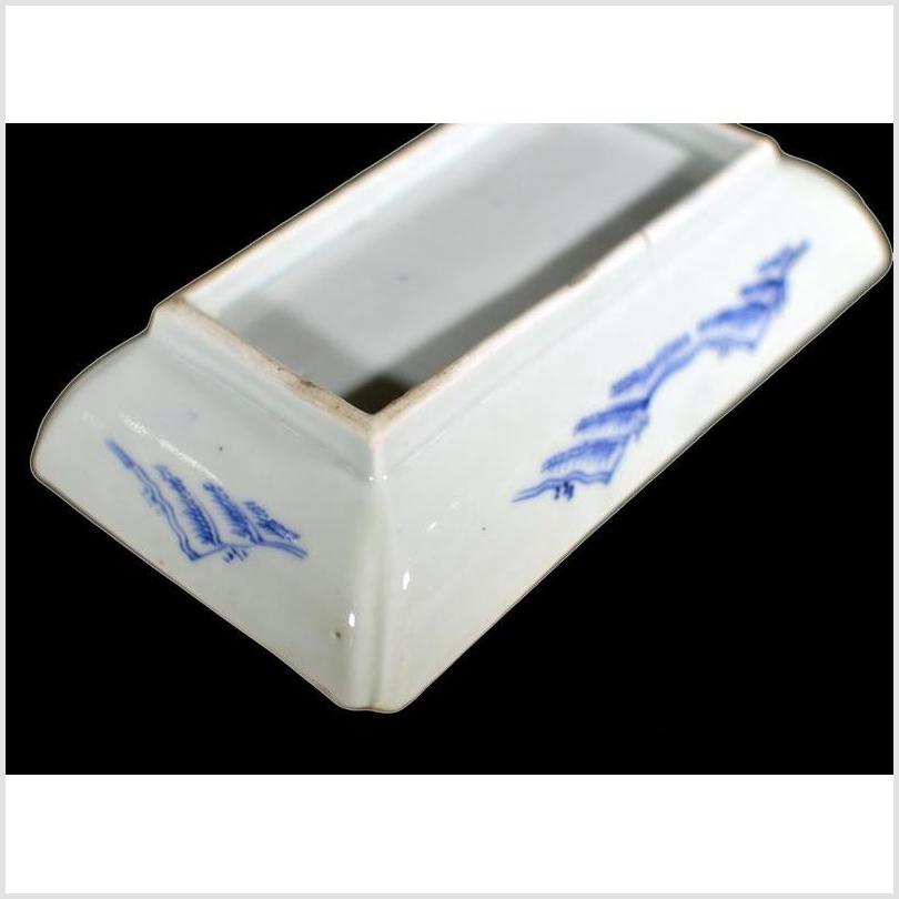 Antique Porcelain Tray – Landscape with Pavilion, Willow Trees-7. Asian & Chinese Furniture, Art, Antiques, Vintage Home Décor for sale at FEA Home