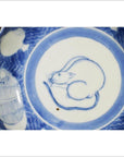 Antique Scalloped Dish – Crouching Mouse, Barrel Cartouche-2. Asian & Chinese Furniture, Art, Antiques, Vintage Home Décor for sale at FEA Home
