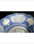 Antique Scalloped Dish – Crouching Mouse, Barrel Cartouche-4. Asian & Chinese Furniture, Art, Antiques, Vintage Home Décor for sale at FEA Home