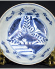 Antique Asian Porcelain Dish – Foliate Hill Motif, Rustic Brushwork-1. Asian & Chinese Furniture, Art, Antiques, Vintage Home Décor for sale at FEA Home