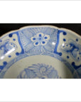 Antique Chinese Porcelain Bowl – Butterfly Cartouches, Petal Rim-3. Asian & Chinese Furniture, Art, Antiques, Vintage Home Décor for sale at FEA Home