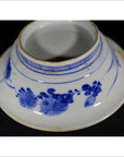 Antique Asian Deep Plate – Broad Blue Rim, Minimal Center-5. Asian & Chinese Furniture, Art, Antiques, Vintage Home Décor for sale at FEA Home