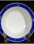 Antique Asian Deep Plate – Broad Blue Rim, Minimal Center-1. Asian & Chinese Furniture, Art, Antiques, Vintage Home Décor for sale at FEA Home