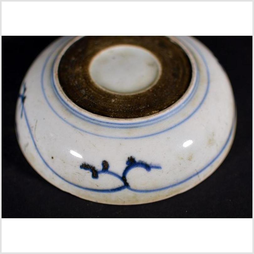 Antique Porcelain Dish – Rosette Medallion, Alternating Panels-6. Asian & Chinese Furniture, Art, Antiques, Vintage Home Décor for sale at FEA Home