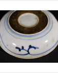 Antique Porcelain Dish – Rosette Medallion, Alternating Panels-6. Asian & Chinese Furniture, Art, Antiques, Vintage Home Décor for sale at FEA Home