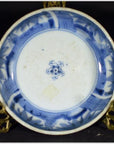 Antique Porcelain Dish – Rosette Medallion, Alternating Panels-1. Asian & Chinese Furniture, Art, Antiques, Vintage Home Décor for sale at FEA Home