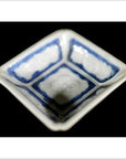 Antique Ceramic Bowl – Embossed Blossom, Blue-Washed Corners-2. Asian & Chinese Furniture, Art, Antiques, Vintage Home Décor for sale at FEA Home