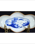 Antique Cloud-Form Dish – River View, Figural Scene-1. Asian & Chinese Furniture, Art, Antiques, Vintage Home Décor for sale at FEA Home