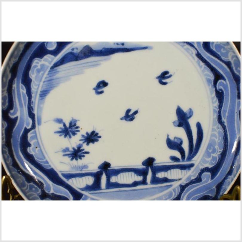 Antique Chinese Hand Painted Porcelain Plate – Willow Grove & Winding Stream-3. Asian & Chinese Furniture, Art, Antiques, Vintage Home Décor for sale at FEA Home