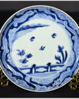 Antique Chinese Hand Painted Porcelain Plate – Willow Grove & Winding Stream-1. Asian & Chinese Furniture, Art, Antiques, Vintage Home Décor for sale at FEA Home