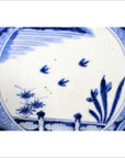 Antique Chinese Hand Painted Porcelain Plate – Birds Over Pond Scene-3. Asian & Chinese Furniture, Art, Antiques, Vintage Home Décor for sale at FEA Home