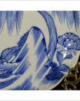 Antique Chinese Hand Painted Porcelain Plate – Floral Riverbank with Scalloped Rim-3. Asian & Chinese Furniture, Art, Antiques, Vintage Home Décor for sale at FEA Home