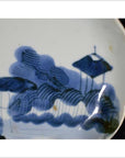 Antique Chinese Hand Painted Porcelain Plate – Clouded Mountain Landscape-2. Asian & Chinese Furniture, Art, Antiques, Vintage Home Décor for sale at FEA Home