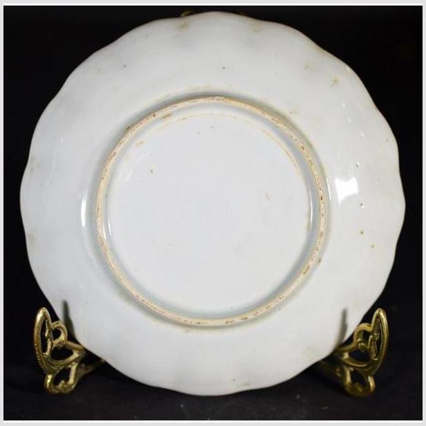 Antique Chinese Hand Painted Porcelain Plate – Clouded Mountain Landscape-5. Asian & Chinese Furniture, Art, Antiques, Vintage Home Décor for sale at FEA Home