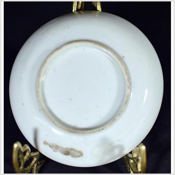 Antique Crane and Turtle Dish – Symbolic Embrace, Circular Layout-3. Asian & Chinese Furniture, Art, Antiques, Vintage Home Décor for sale at FEA Home