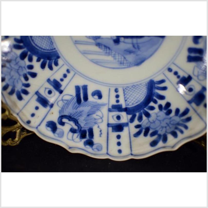 Antique Chinese Hand Painted Porcelain Plate-4. Asian & Chinese Furniture, Art, Antiques, Vintage Home Décor for sale at FEA Home