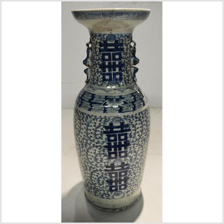 Hand-Painted Chinese Antique Vase-4. Asian & Chinese Furniture, Art, Antiques, Vintage Home Décor for sale at FEA Home