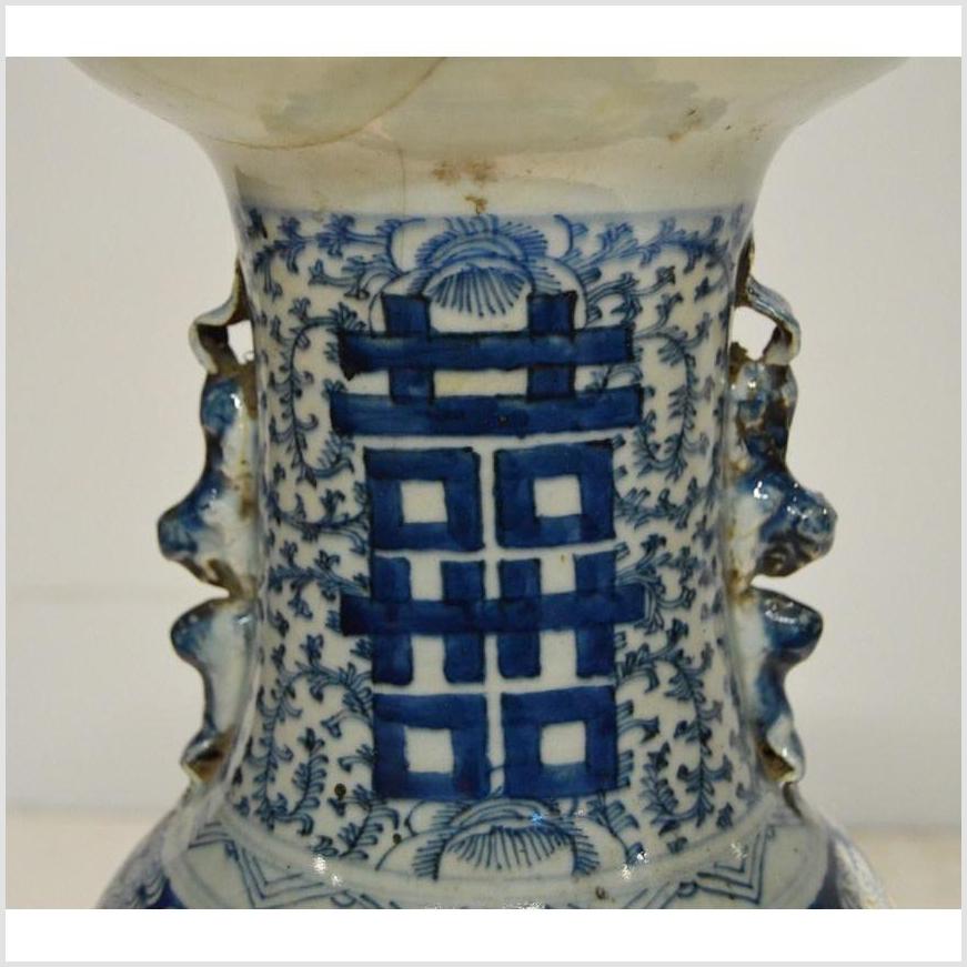 Hand-Painted Chinese Antique Vase-5. Asian & Chinese Furniture, Art, Antiques, Vintage Home Décor for sale at FEA Home