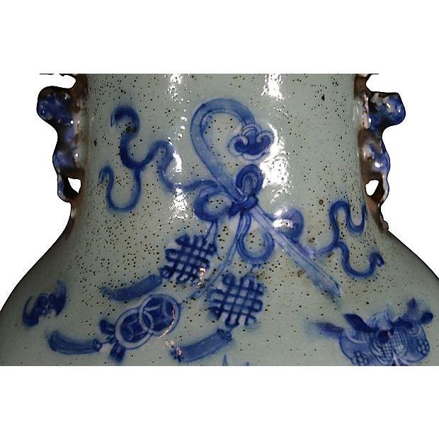 Antique Chinese Hand-Painted Vase – Scholar's Implements, Pale Glaze-3. Asian & Chinese Furniture, Art, Antiques, Vintage Home Décor for sale at FEA Home