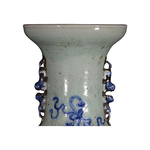 Antique Chinese Hand-Painted Vase – Scholar's Implements, Pale Glaze-7. Asian & Chinese Furniture, Art, Antiques, Vintage Home Décor for sale at FEA Home