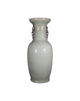 Antique Chinese Hand-Painted Vase – Scholar's Implements, Pale Glaze-8. Asian & Chinese Furniture, Art, Antiques, Vintage Home Décor for sale at FEA Home