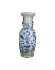 Antique Chinese Hand-Painted Vase – Scholar's Implements, Pale Glaze-1. Asian & Chinese Furniture, Art, Antiques, Vintage Home Décor for sale at FEA Home