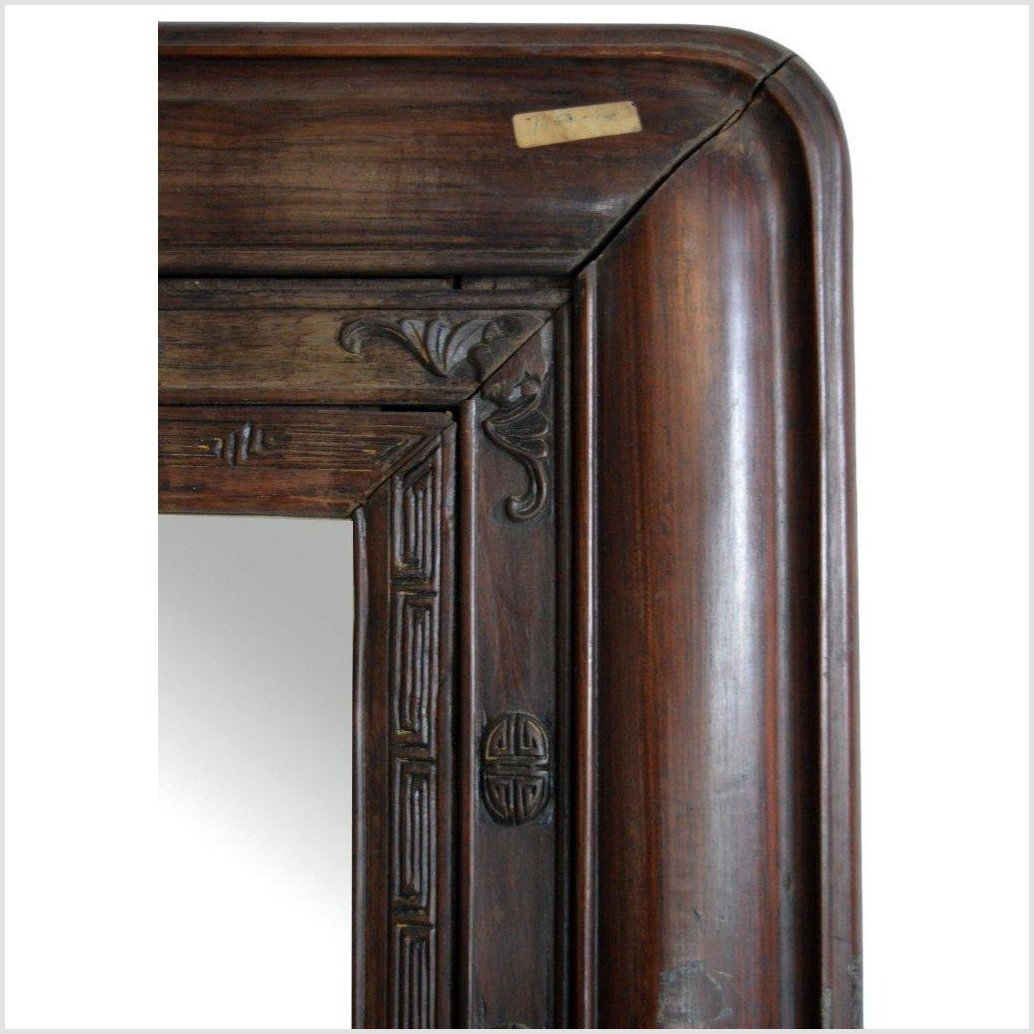 Antique Chinese Handcarved Mirror-4. Asian & Chinese Furniture, Art, Antiques, Vintage Home Décor for sale at FEA Home