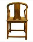 Antique Chinese Horseshoe-Back Chair-6. Asian & Chinese Furniture, Art, Antiques, Vintage Home Décor for sale at FEA Home