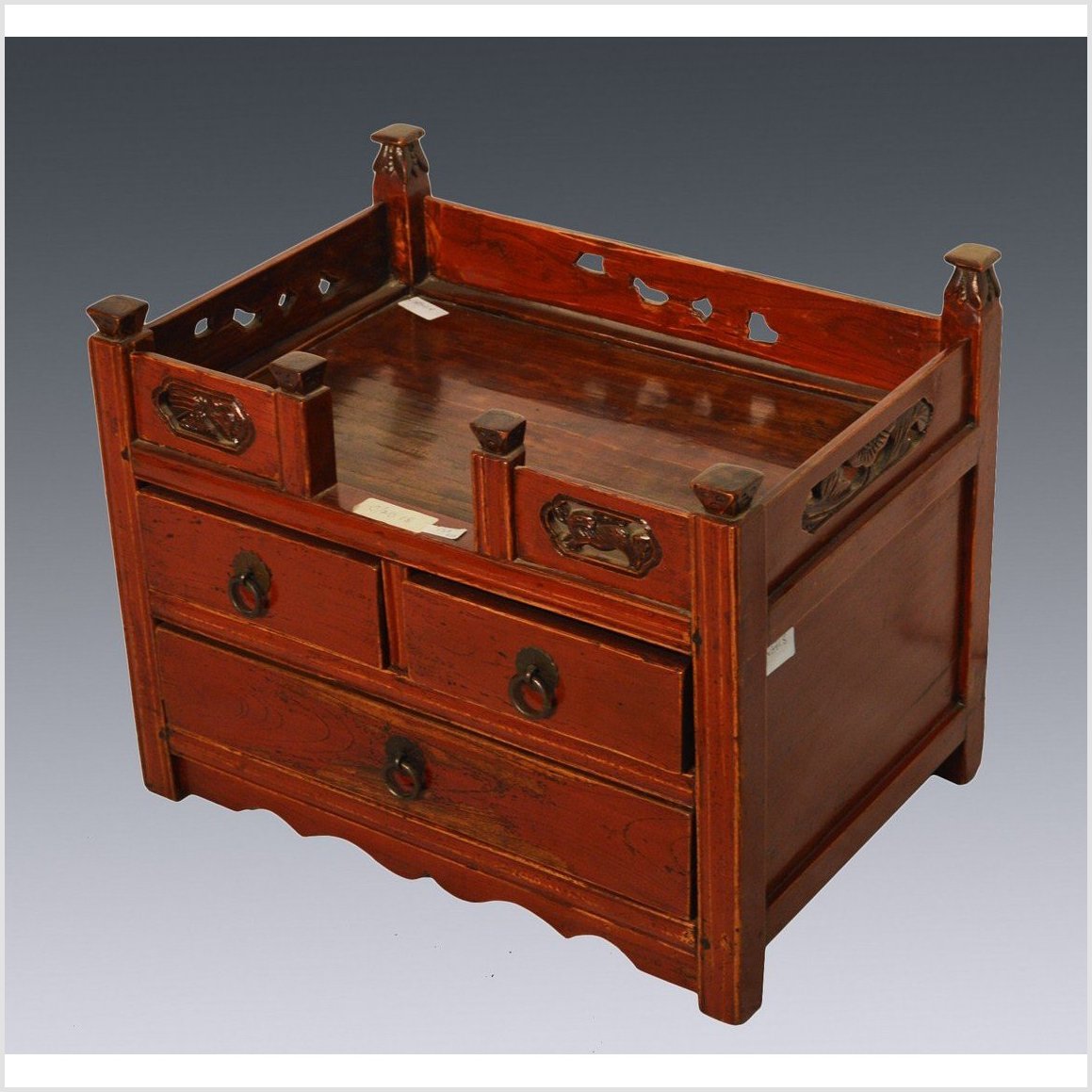 Antique Chinese Jewelry Box-3. Asian & Chinese Furniture, Art, Antiques, Vintage Home Décor for sale at FEA Home